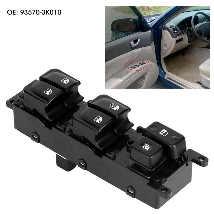 Front LH Window Master Switch Button 93570-3K010 Fit For Hyundai Sonata 2005 2006 2007