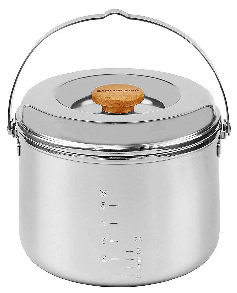 Captain Stag 3-Lagen Stahl Reiskocher (5 Tassen) M-8610