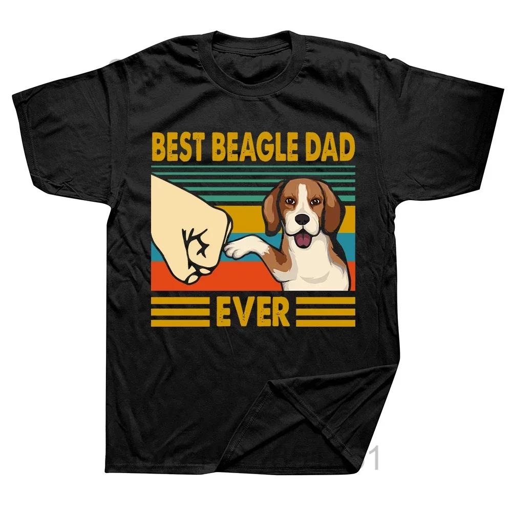 Funny 3 Beagle Moon Howling Beagle Head Dog Fathers Day Puppy T Shirt Men Cotton Tshirt Streetwear Short Sleeve Swimming Tshirt