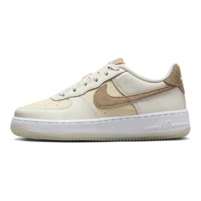 Air Force 1 LV8 5 GS Coconut Milk Khaki Kinder-Sneaker Creme Sail Weiß HF5349-100