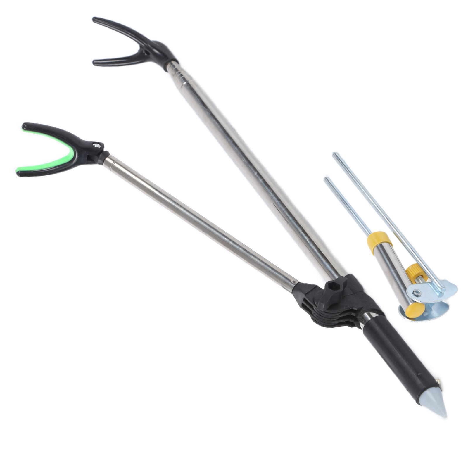 

Stainless Steel Fishing Rod Brackets Ground Insert Y Shape Fishing Support Stand 2.1m / 7ft