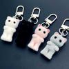Bag Hanging Cat Keychain Creative Car Key Ring Handmade Plush Cat Pendant  Gifts