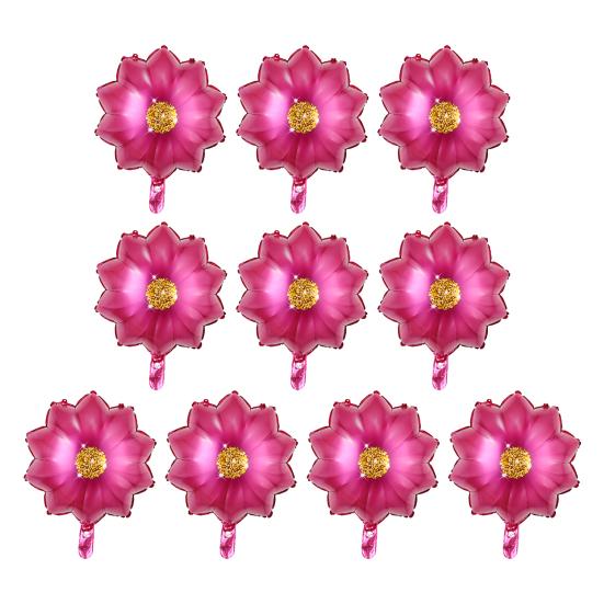 

Декоративный воздушный шар надувной портативный яркий цвет розы красного