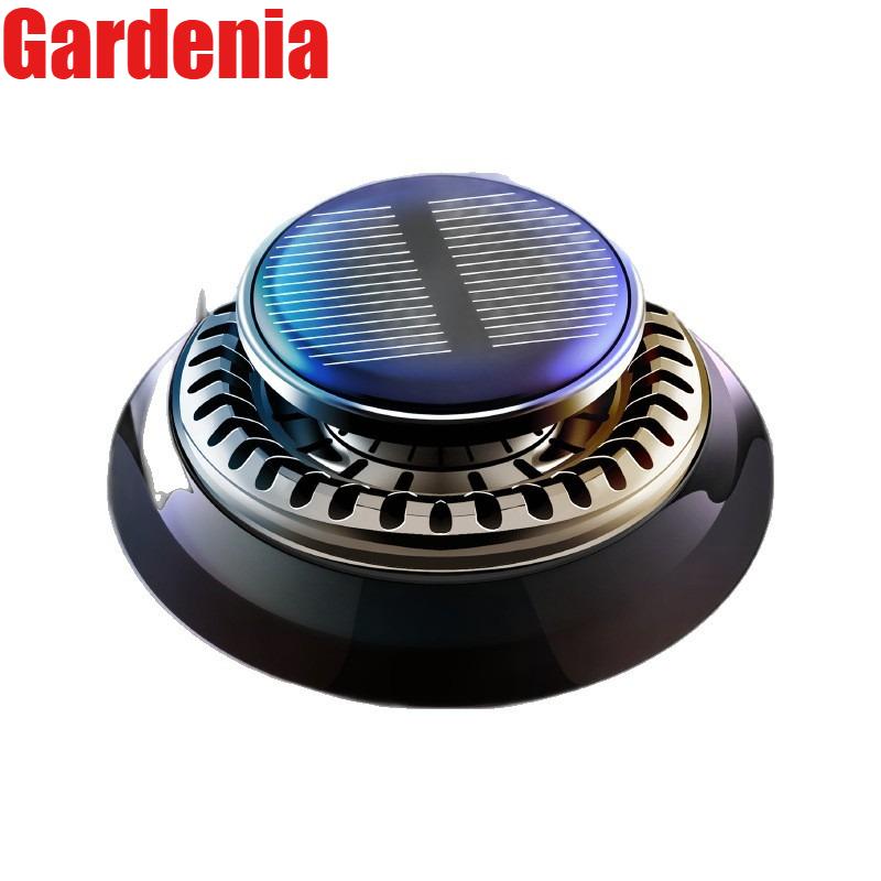 Solar Car Aromatherapy Ornament Car Essential Oils Diffusers Long Lasting Rotating Deodorizing Interior Accessories