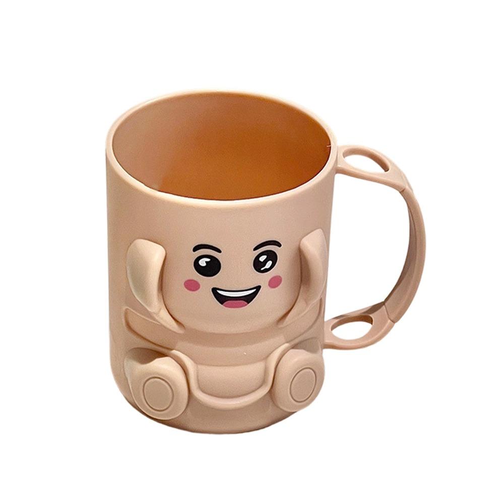 Cartoon Thickened Toothbrush Cup Plastic Multipurpose Toothbrush Storage Rack Toothbrush Holder for Bathroom Accessory