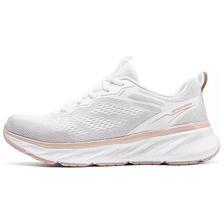Skechers Edgeride Fashion Versatile Durable Low-Top Running Shoes Women sneakers White 150471-WNT 35