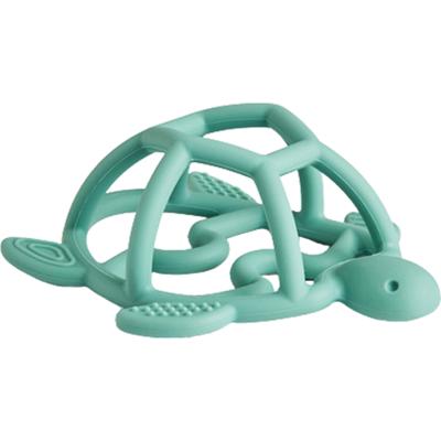 Richell Silicone Play Turtle Teether, Single Item, Green, 1 Piece, Korean Baby Products