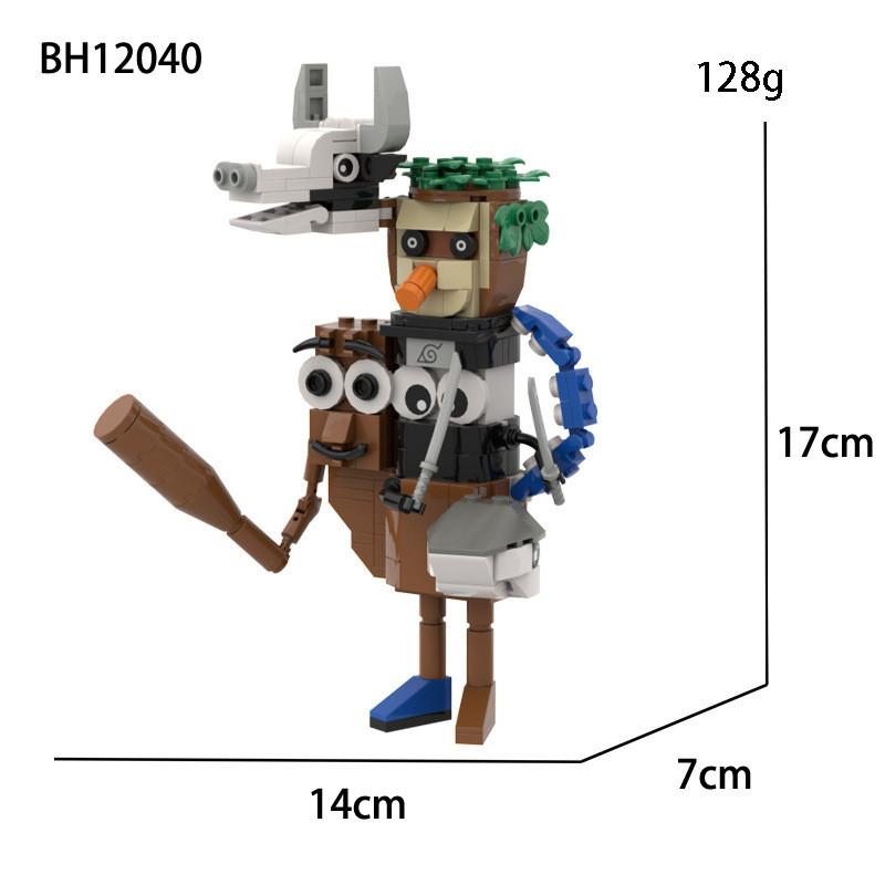 Assembling Italiana Brainrot Building Block Models For Kids Activities Creative