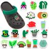 Shoe Charms Accessories Fits for Boys Girls Kids Women Weed Christmas Gifts Birthday Party Favors Pins Decorations 1Pc