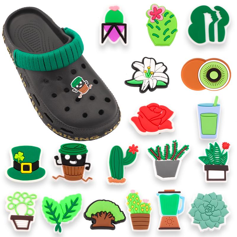 Shoe Charms Accessories Fits for Boys Girls Kids Women Weed Christmas Gifts Birthday Party Favors Pins Decorations 1Pc