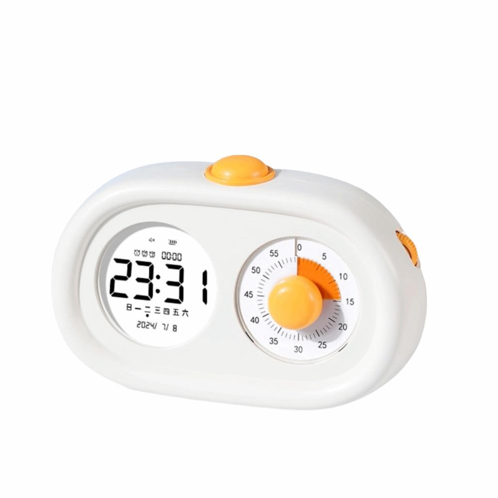 Dual Screen Time Manager Multi Functional Visual Timer New Alarm Clock Student Time Management