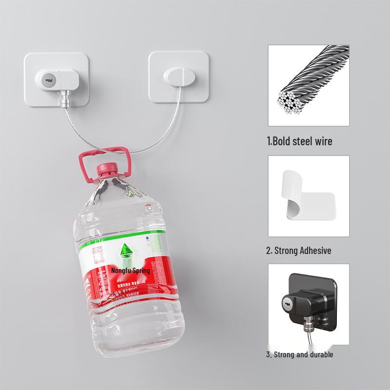 Multi-Purpose Child Safety Lock for Fridge & Windows – No-Drill Baby Latch