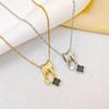 Women's Gold-Plated Copper Necklace: Luxury Fu Lu Pendant Clavicle Chain - Versatile Fashion Accessory