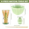 Pretty Japanese Tea Set Includes Matcha Bowl Large-Content Matcha Kit with Matcha Whisk Holder Matcha Set for Tea Fans