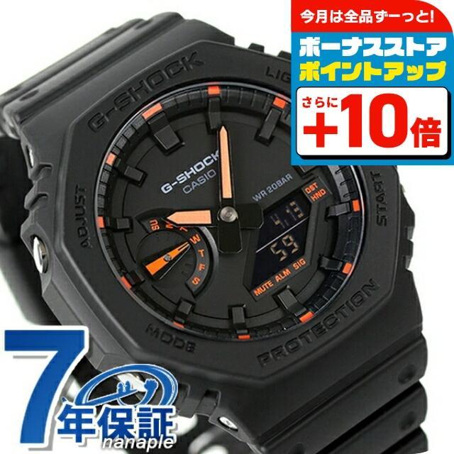 G-Shock G-SHOCK Кварцевые GA-2100-1A4 Аналого-цифровые 2100 Черные Мужские Часы Бренд Полностью Черные Casio Подарок Практичные