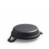 Wutuo 15cm Cast Iron Frying Pan with Wooden Tray