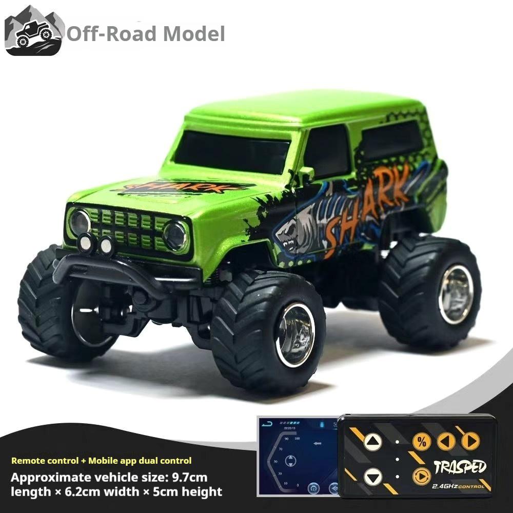 METAL RC Car Mini 1:64 Remote Control Drift Car High-Speed Off-road Climbing Racing Cars Children's Toys Gifts for Kids