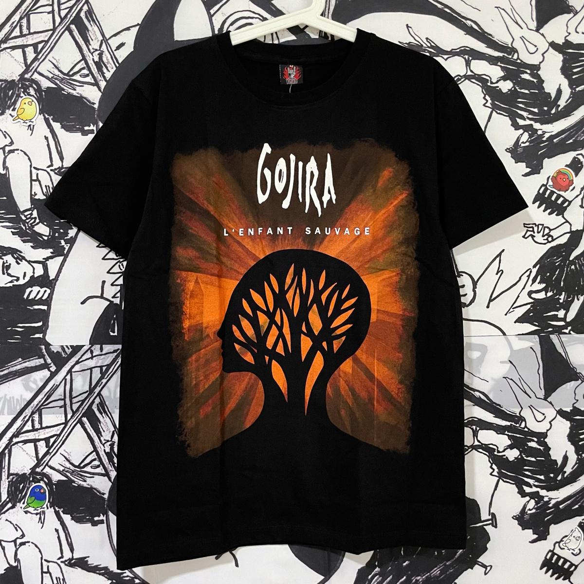 

2025 Тяжелый Годзилла Группа Вокруг Тайская Версия Мужской и Женской Хлопковой Футболки с Коротким Рукавом Рок Метал Европа и Соединенные S