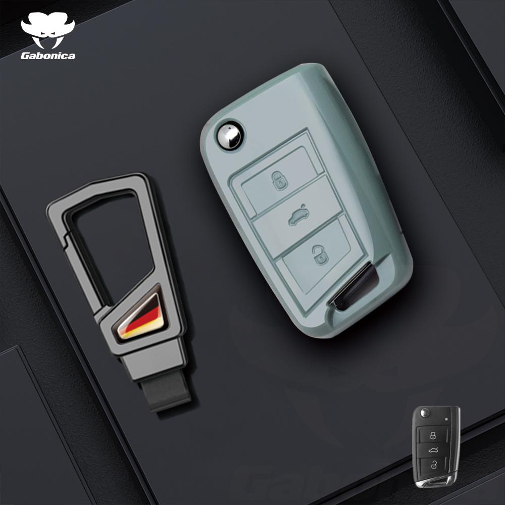 For Vw Volkswagen Polo Golf 4 5 6 7 T5 Mk7 Tiguan Passat B6 B5 Skoda Octavia A5 A7 Seat Leon Fr 2 Ibiza Ateca Car Key Case Cove