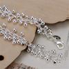 925 Sterling Silver Bracelets Charms Bead Chain Fashion Cute Nice Women Grapes Bracelet Wedding Jewelry Wholesale