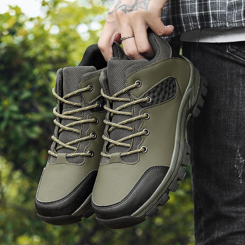 Fashion Men's casual sneakers lace-up outdoor casual shoes Fashion comfortable breathable platform shoes for men