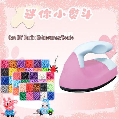 Pin Bean DIY Mini-Bügeleisen für Wärmeübertragungsaufkleber & Puppenkleidung