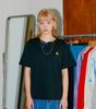 HAIYA Smile Patch T-Shirt - Black