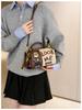 Versatile Women's Boston Retro Crossbody Single Shoulder Handbag