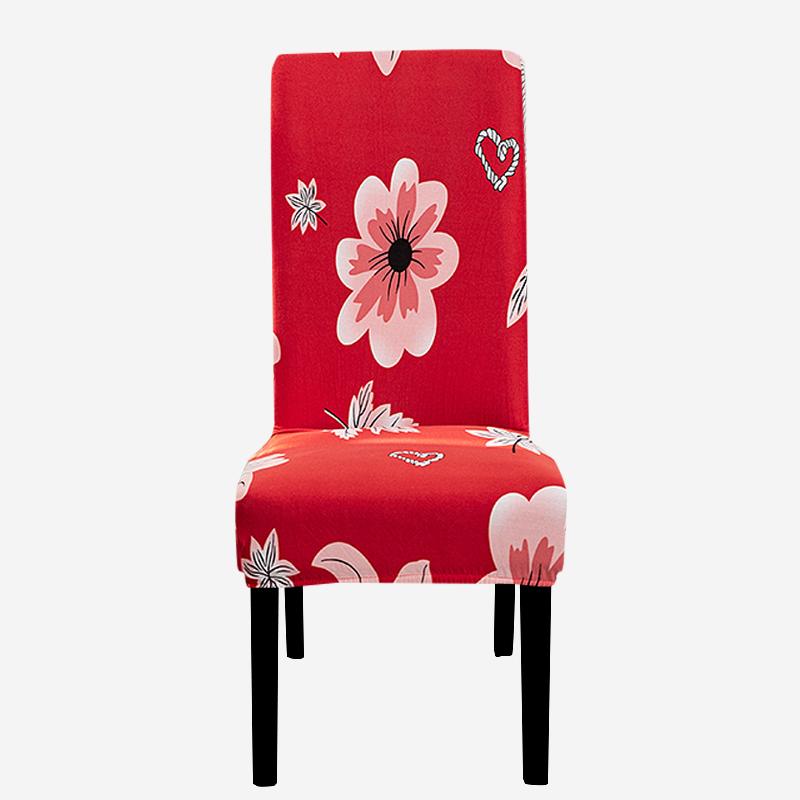 

Чохли на стільці з принтом. Еластичні накидки на кухонні сидіння. Еластичні чохли на стільці зі спандексу для їдальні, весілля, готелю, банкету, які можна прати, 1 шт. Universal