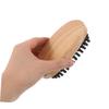 ELAYARD Beard Natural Wooden Durable Cleaning Beard Men's Brush, Bristles, Handle, Tool, Sling, Men's Grooming, Portable.