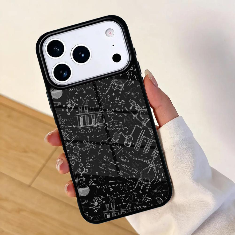 Science Phone Case For Apple iPhone 17 air 16 Pro Max 15 Pro Max 14 13 12 11 Mini Back Cover iPhone 13 mini