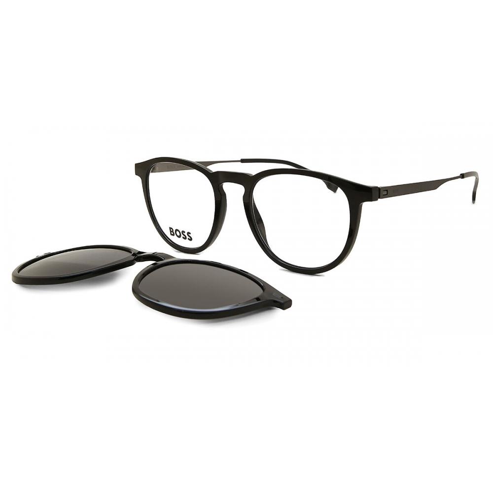 

Boss 1640 Cs With Clip On 284 Lb Men Eyeglasses Black/51-20-150