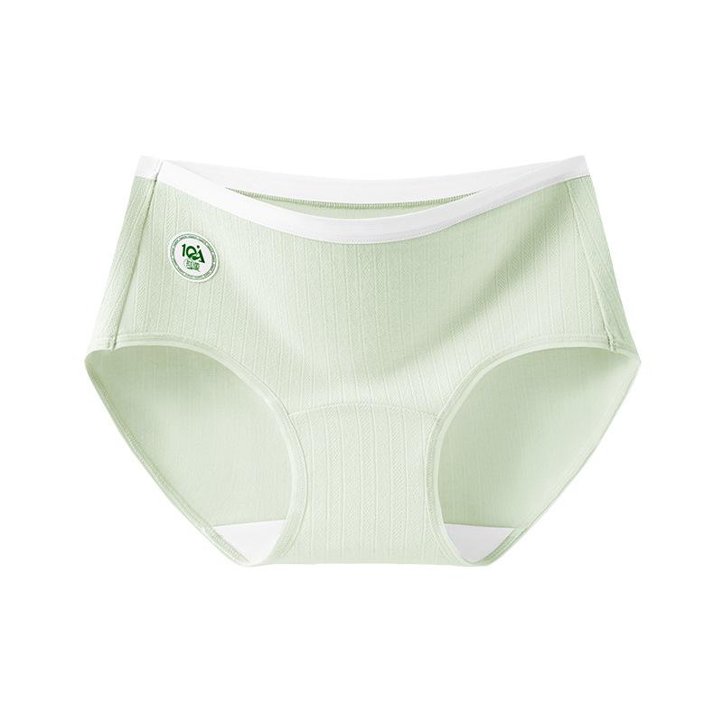 Female Spring and Autumn New Cotton Comfortable Hip 10A Antibacterial Crotch Triangle Briefs