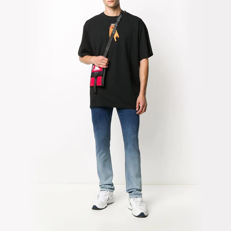 OFF WHITE Pascal Skeleton Tee OMAA038F20FAB0011010