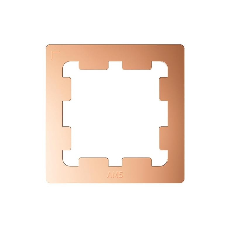 

Efficiency AM5 CPU Heat Transfer Pad AM5 Thermal Pastes Guard AM5 CPU Contacts Frame for Optimals Temperature Control 1