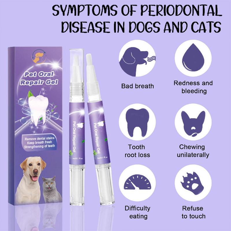 1ks Pet Orální regenerační gel na zuby Přírodní psí zubní pasta Gel Čistič na čištění zubů pro koťata Psy Kočky Osvěžovač dechu pro domácí mazlíčky