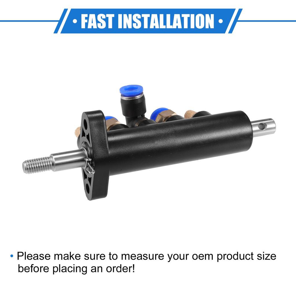 VekAuto Air Control Valve Foot Pedal, 6.10"x2.05"x2.32" Tire Changer Machine Part, Universal Car Tire Replacement Metal, Black