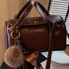New Simple Fashion Handbag Retro Personality Shoulder Bag Women's Fashion High-value Crossbody Bag Women