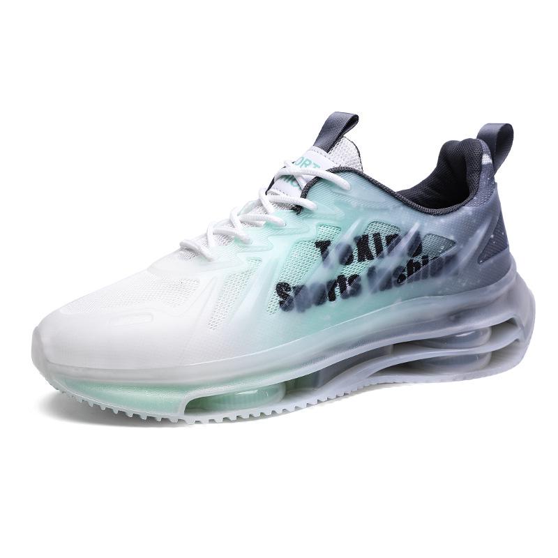 Men's 2025 Air Cushion Running Shoes: Spring & Autumn Casual Sport Shoes with Shock Absorption