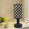 Desk Lamp Modern Simple Decorative Bedside Lamp Light Luxury Wrought Iron Table Lamp Touch Dimming Bedroom Night Light