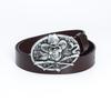 Trendy Men's Retro Cowhide Leather Belt - Genuine Casual Style for Trousers