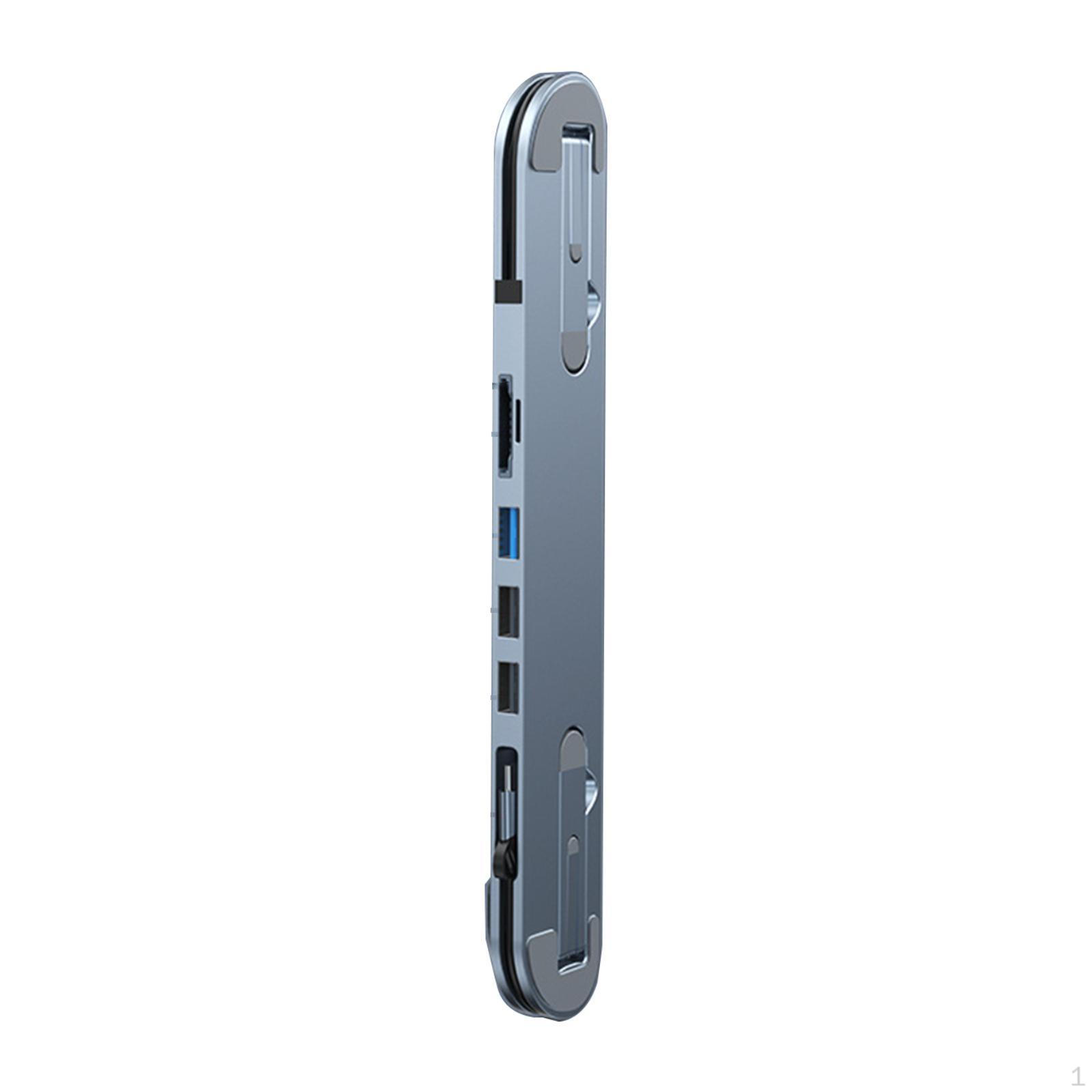 

Док-станция USB C Подставка для ноутбука 3,0 + 2x 2,0 Компактный концентратор-расширитель
