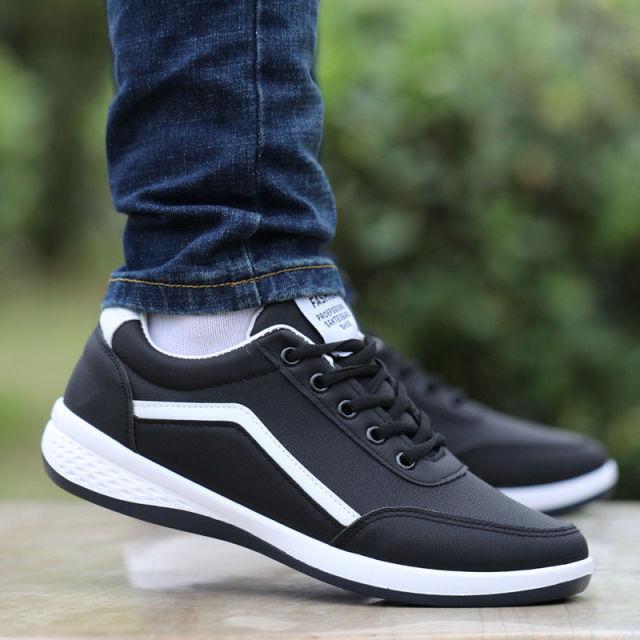 Herrenschuhe Business Casual Schuhe für Männer Pu Lederschuhe Sneakers Man Fashion Loafers Walking Schuhe Zapatos De Hombre