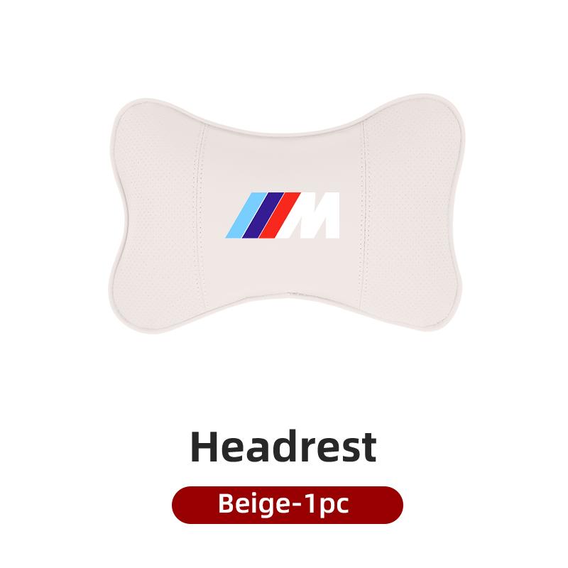 2025 Hot Car Seat Lumbar Neck Pillow Headrest Cushion Waist Interior For BMW X1 X2 X3 X4 X5 X6 X7 G20 G30 6GT E46 E90 E60 F10 E3