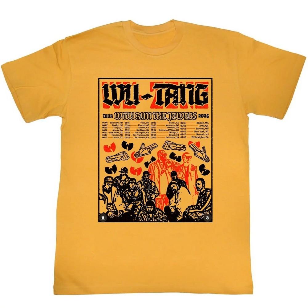 

Run the Jewels Concert Tour Gold Men Women T Shirt Full Size S-5XL Unisex T-Shirt XXL