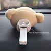 Lufterfrischer-Clip, Bär, Auto, niedlich, lustig, Luftauslass, duftender Diffusor