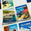 108Pcs Travel Around The World Scenery Series Stickers DIY Decal Travel To Paris Berlin Japan New York Switzerland Norway Venice