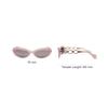 Vivienne Westwood Elegant Minimalist Design Oval Sunglasses Women sunglasses Pink VW5093-1-281