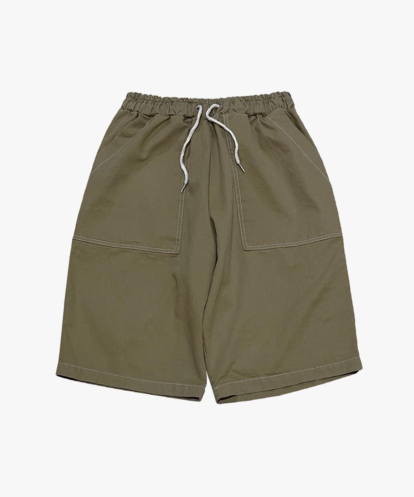 Nainneoscheu Bio Jacquard Pocket Shorts_Beige