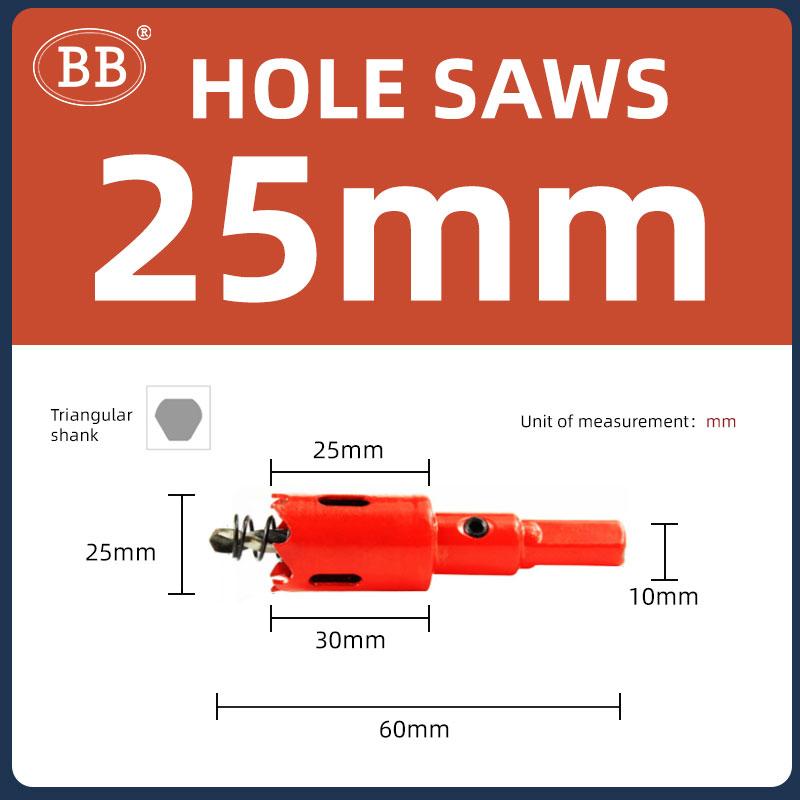 Hole Saws Drilling for Wood Plastic PVC Thin Sheet Aluminum Alloy 16mm-100mm DIY Woodworking Forester Bit Metal Cutting